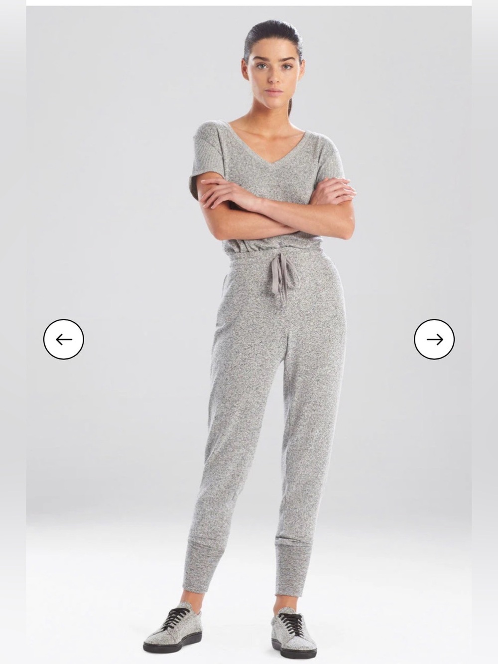 NWT- NATORI Ulla Jogger Pants, Heather Grey, size XL